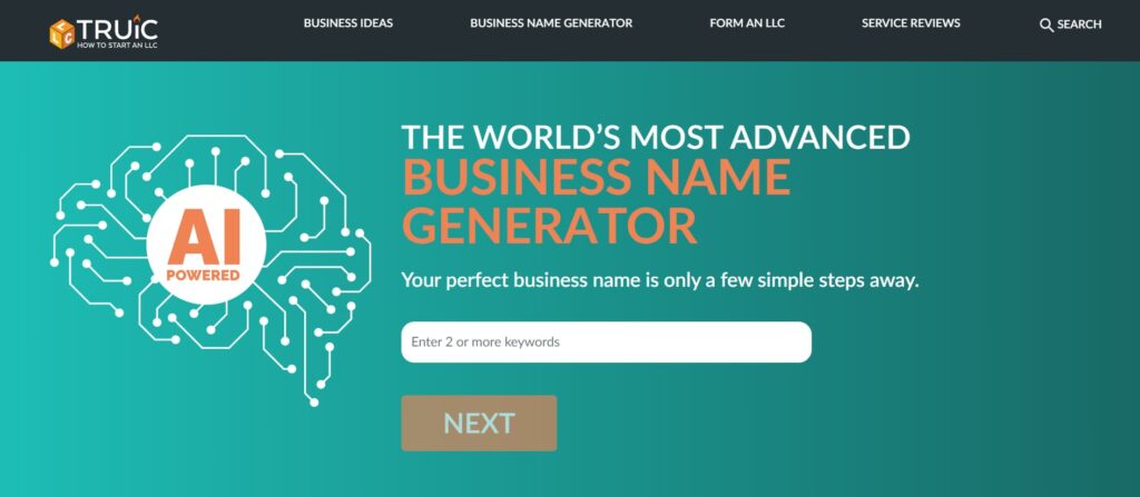 TRUiC - Business Name Generator - The Tech Explore