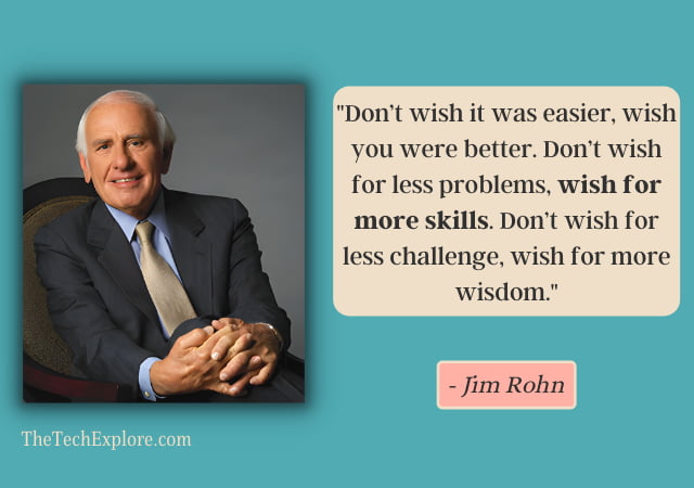Jim Rohn Quotes On Wish